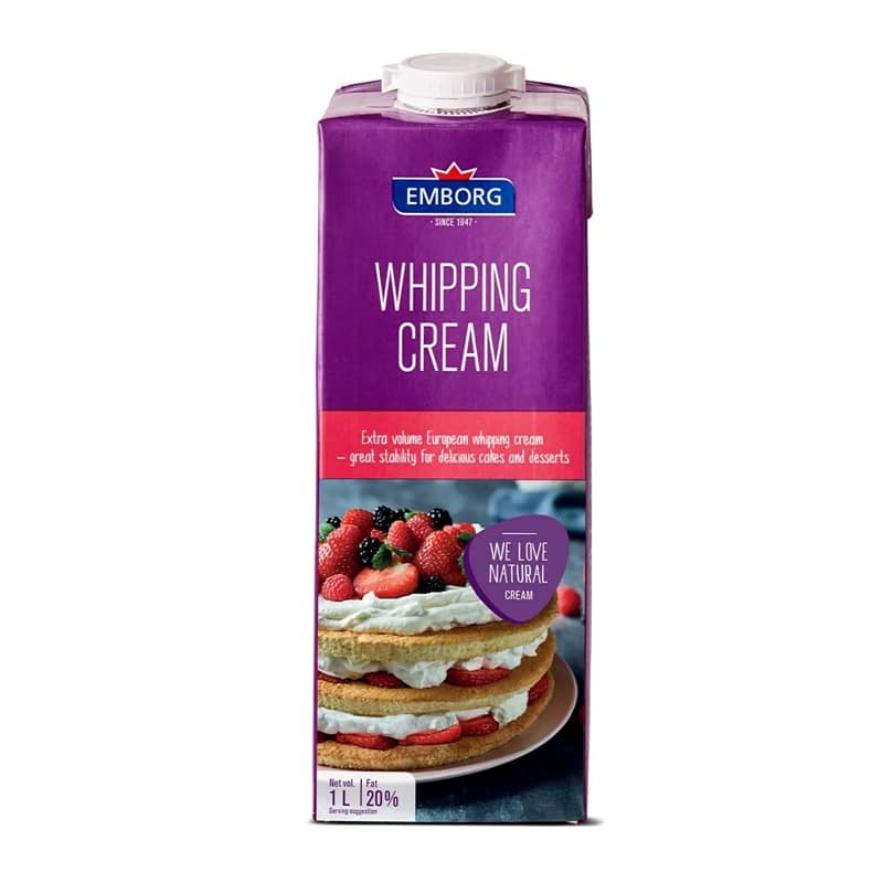 Emborg whipping cream 1L